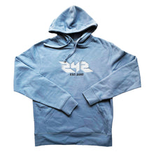Load image into Gallery viewer, 242 &quot;2K Embroidered&quot; Hoodie // Mineral Blue
