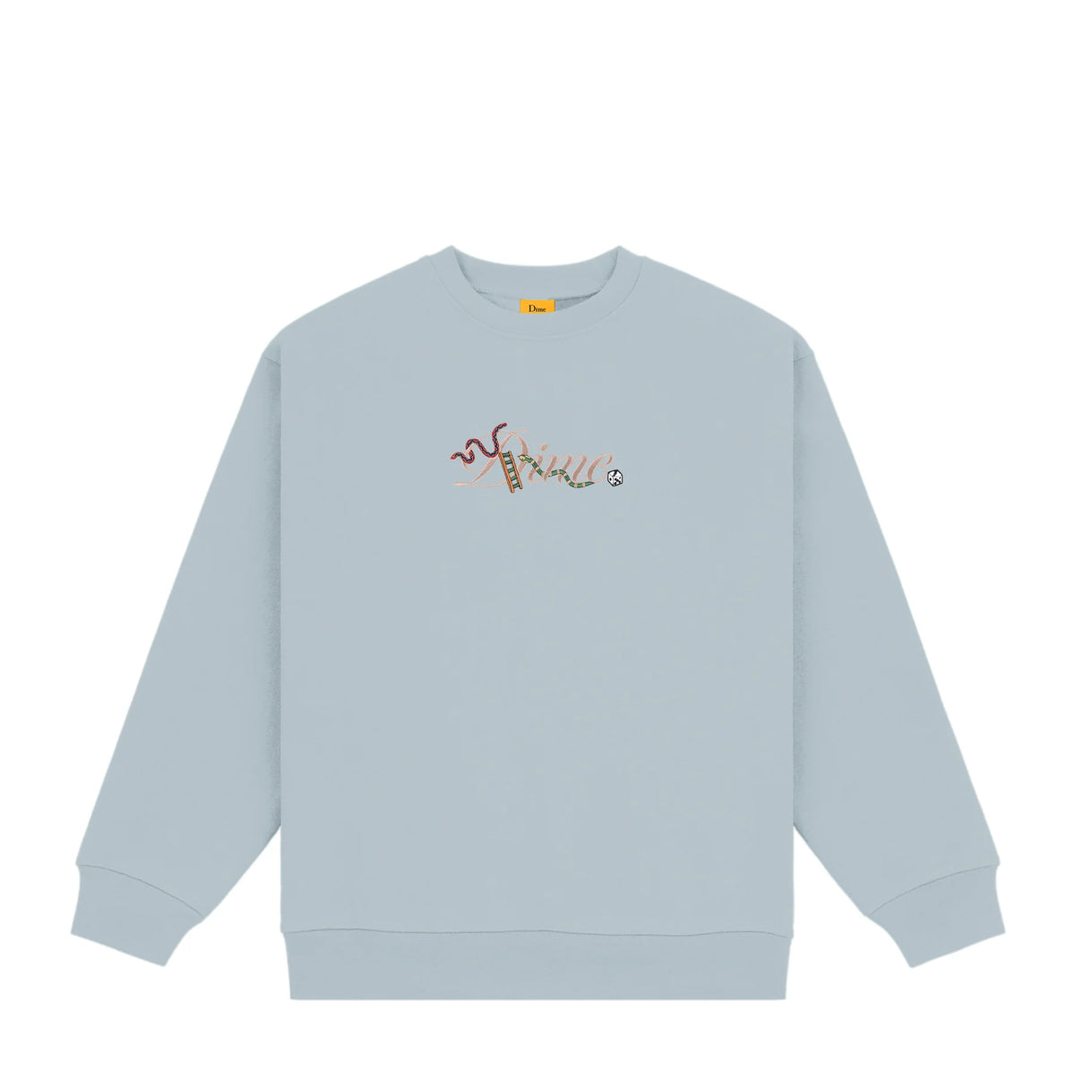 ■Dime■ Culsive Snake Crewneck Long Sleeve T-Shirt Cloud Gr Dime Cursive Snake Crewneck Cloud Gray | eBay
