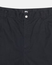 Load image into Gallery viewer, Stussy &quot; Workgear Trouser Twill&quot; Pant // Black
