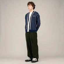 Load image into Gallery viewer, Dime &quot;Baseball&quot; Knit Cardigan  // Navy

