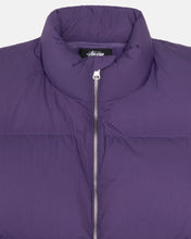 Load image into Gallery viewer, Stussy &quot;Nylon Down&quot; Puffer Jacket // Purple
