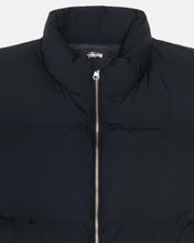 Load image into Gallery viewer, Stussy &quot;Nylon Down&quot; Puffer Jacket // Black
