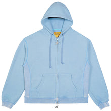 Load image into Gallery viewer, Carpet "C-Star Double Zip" Thermal Hoodie // Baby Blue
