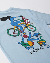 Load image into Gallery viewer, Parra &quot;Vase Delivery&quot; Tee // Light Blue
