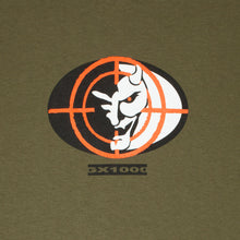 Load image into Gallery viewer, GX1000 &quot;Scope&quot; Tee // Military Green
