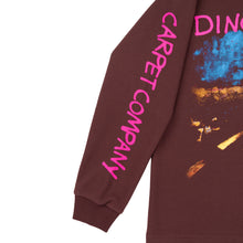 Load image into Gallery viewer, Carpet x Dinosaur Jr. "Where You Been" Thermal L/S Tee  // Brown
