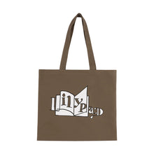 Load image into Gallery viewer, Lilypad &quot;Page Turn&quot; Tote Bag // Army Green
