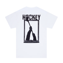 Load image into Gallery viewer, Hockey &quot;Crazy Neighbor&quot; Tee // White
