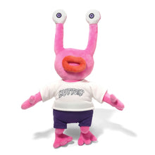 Load image into Gallery viewer, Butter Goods X Daniel Johnston “Pink Jeremiah“ Plushies // Pink
