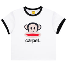 Load image into Gallery viewer, Carpet x Paul Frank "Julius" Girls Tee // White
