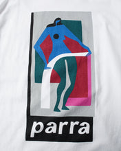 Load image into Gallery viewer, Parra &quot;Lowering The Bar&quot; L/S // White
