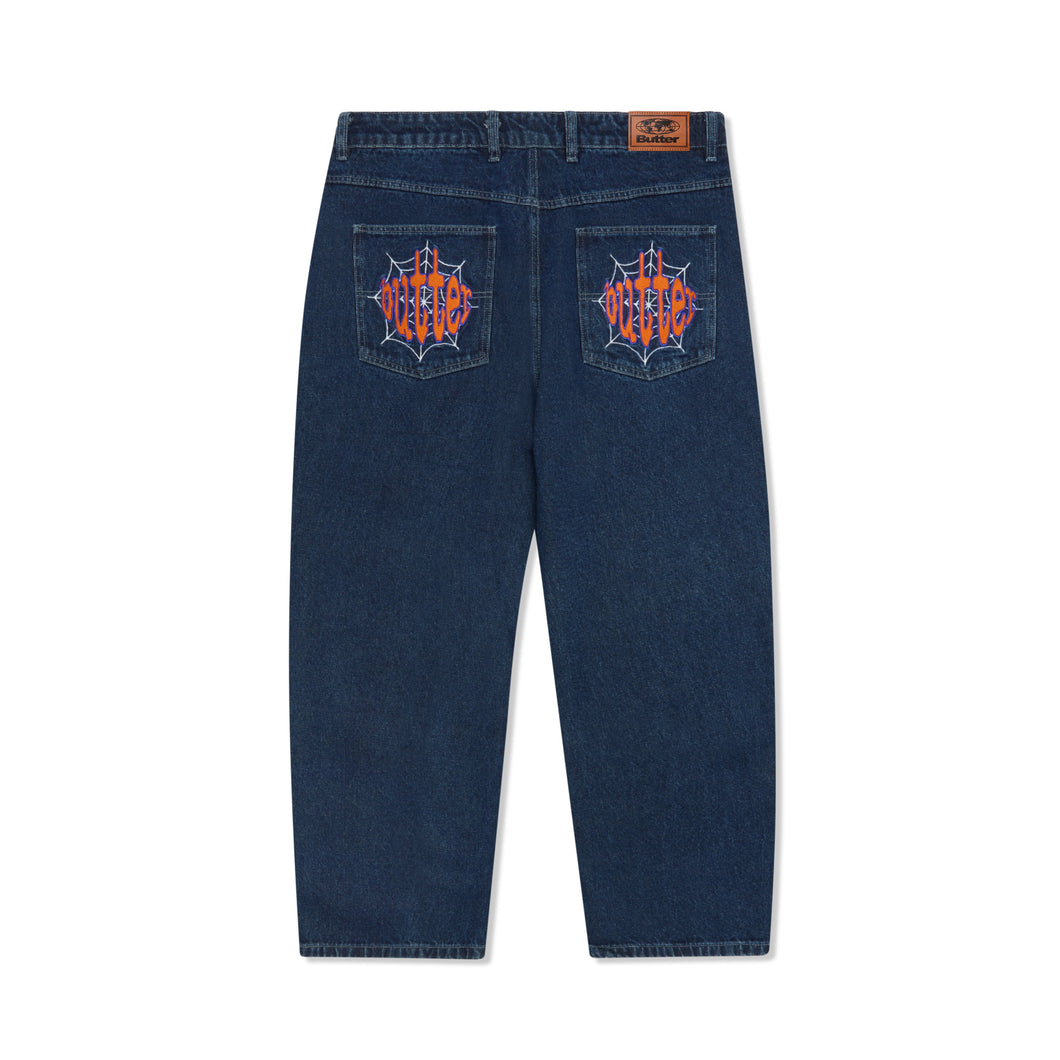 Butter Goods “Spider“ Denim Jeans // Dark Indigo
