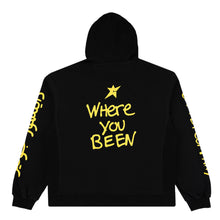 Load image into Gallery viewer, Carpet x Dinosaur Jr." Where You Been" Zip Hoodie// Black

