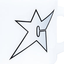 Load image into Gallery viewer, Carpet "C-Star" Milk Glass // Jade/Silver
