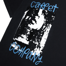 Load image into Gallery viewer, Carpet &quot;Mademoiselle&quot; Tee // Black
