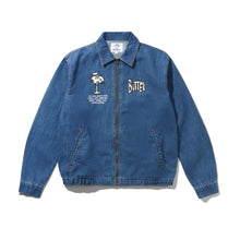 Load image into Gallery viewer, Butter Goods X Peanuts “Spike&quot; Jacket // Distressed Indigo
