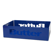 Load image into Gallery viewer, Butter Goods "Stencil Logo" Metal Tray // Blue
