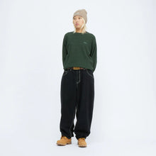 Load image into Gallery viewer, Dime “Baggy Denim“ Pants // Black
