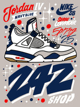 Load image into Gallery viewer, Nike SB &quot;Jordan 4&quot; // Navy
