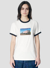 Load image into Gallery viewer, Rassvet &quot;JK Truck&quot; Ringer Tee // Off White
