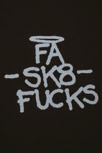 Load image into Gallery viewer, Fucking Awesome &quot;Sk8 Fucks&quot; Hoodie Zip // Black
