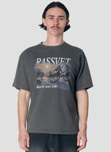 Load image into Gallery viewer, Rassvet &quot;Horses&quot; Tee // Black
