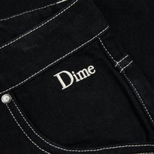 Load image into Gallery viewer, Dime “Baggy Denim“ Pants // Black
