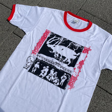 Load image into Gallery viewer, 242 &quot;Stoner Bugs&quot; Ringer Tee // White/Red
