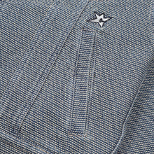 Load image into Gallery viewer, Carpet "Interlock Stitch" Denim Jacket // Black
