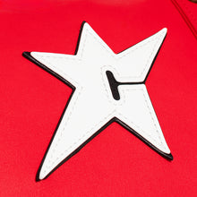 Load image into Gallery viewer, Carpet "C-Star" Leather Duffel Bag // Red
