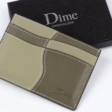 Load image into Gallery viewer, Dime “Wave Leather“ Cardholder // Sage

