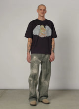 Load image into Gallery viewer, Rassvet "Nymph" Denim Pant " // Black
