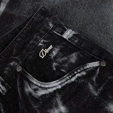 Load image into Gallery viewer, Dime “Classic Baggy“ Denim Pants // Black/White Paint
