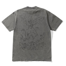 Load image into Gallery viewer, Butter Goods X Daniel Johnston “Satan“ Tee // Black Acid Wash
