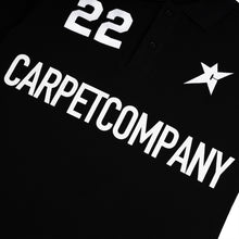 Load image into Gallery viewer, Carpet "Company" Polo S/S // Black
