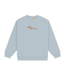 Load image into Gallery viewer, Dime &quot;Cursive Snake&quot; Crewneck // Cloud Grey
