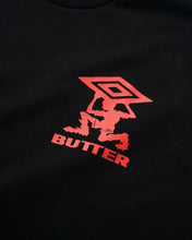 Load image into Gallery viewer, Butter Goods x Umbro "Diamond Terrain" Tee // Black
