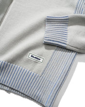 Load image into Gallery viewer, Butter Goods x Umbro "Diamond" Zip-Thru Knit // Grey

