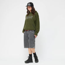 Load image into Gallery viewer, Dime &quot;Hardcore&quot; Wool Hoodie // Army Green

