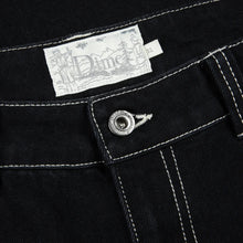 Load image into Gallery viewer, Dime “Baggy Denim“ Pants // Black
