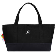 Load image into Gallery viewer, Carpet "Canvas" Tote Bag // Black
