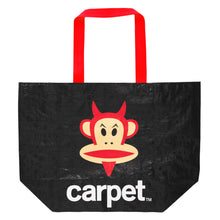 Load image into Gallery viewer, Carpet xPaul Frank "Devil Julius" Mesh Bag // Black

