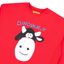Load image into Gallery viewer, Carpet x Dinosaur Jr. "Cow" Sweater // Red

