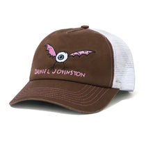 Load image into Gallery viewer, Butter Goods X Daniel Johnston “Eye Trucker“ Cap // Brown
