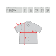 Load image into Gallery viewer, GX1000 &quot;Railroad&quot; Button Shirt // Striped White
