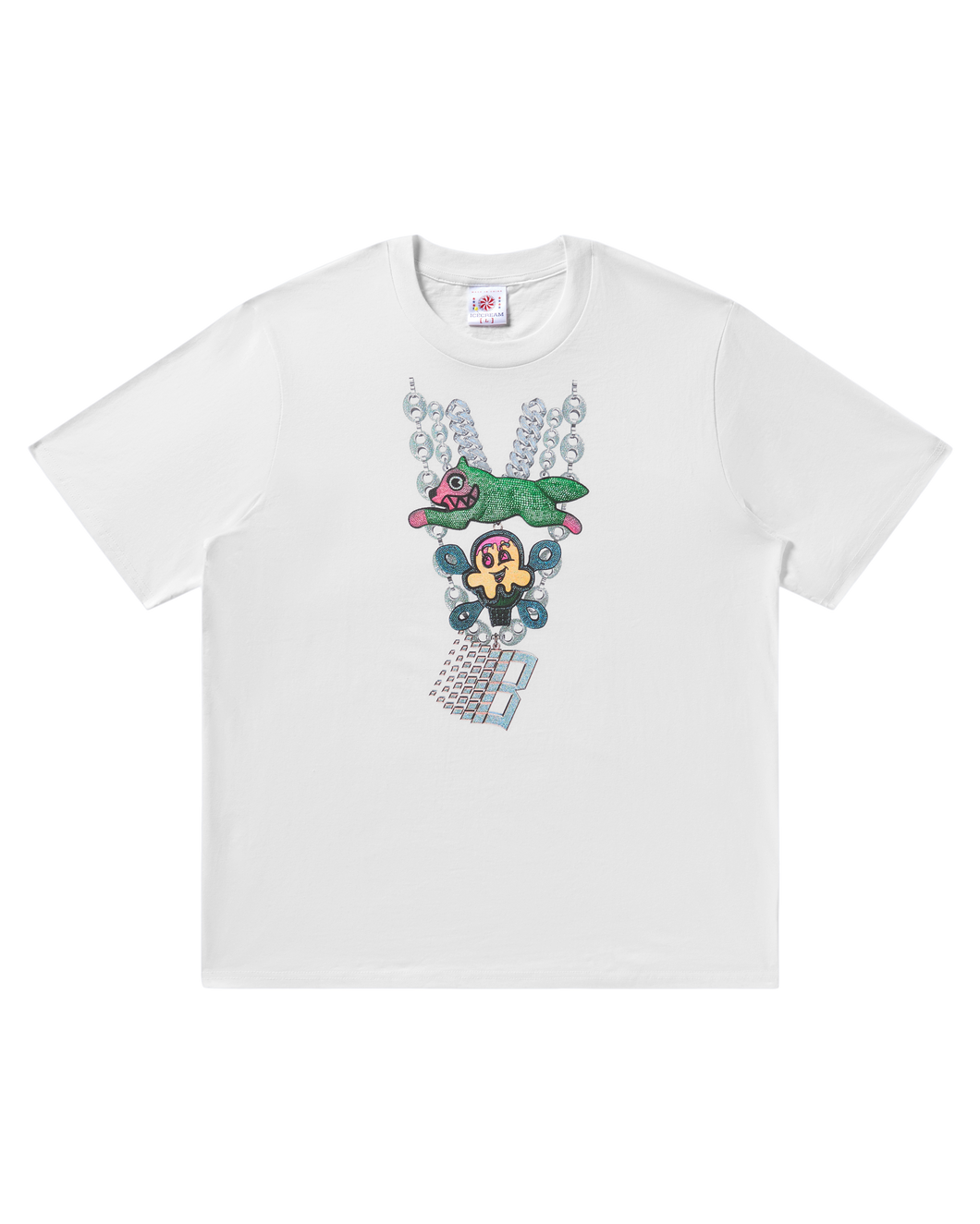 Bronze 56K x IceCream “56 Carats“ Tee // White