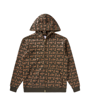 Load image into Gallery viewer, Bronze 56K x IceCream “Hardware“ Full Zip Hoodie// AOP Pattern
