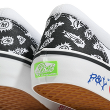 Load image into Gallery viewer, Vans x Punkandyo "Slip-On" // Black/White
