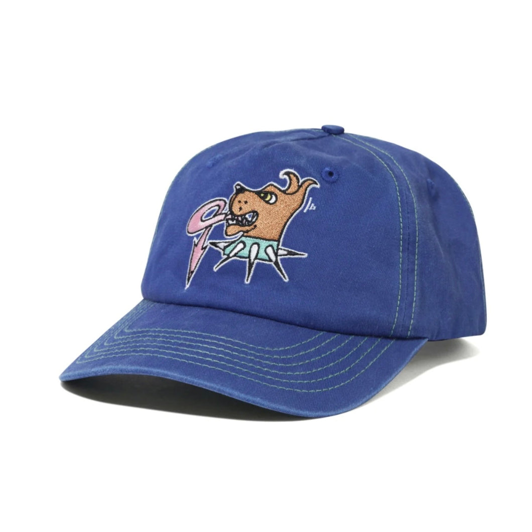Butter Goods “Canine“ 5 Panel Cap // Washed Navy