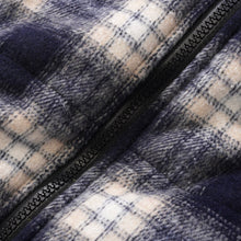 Load image into Gallery viewer, Butter Goods &quot;Reversible Plaid&quot; Puffer Jacket // Navy/Alpine
